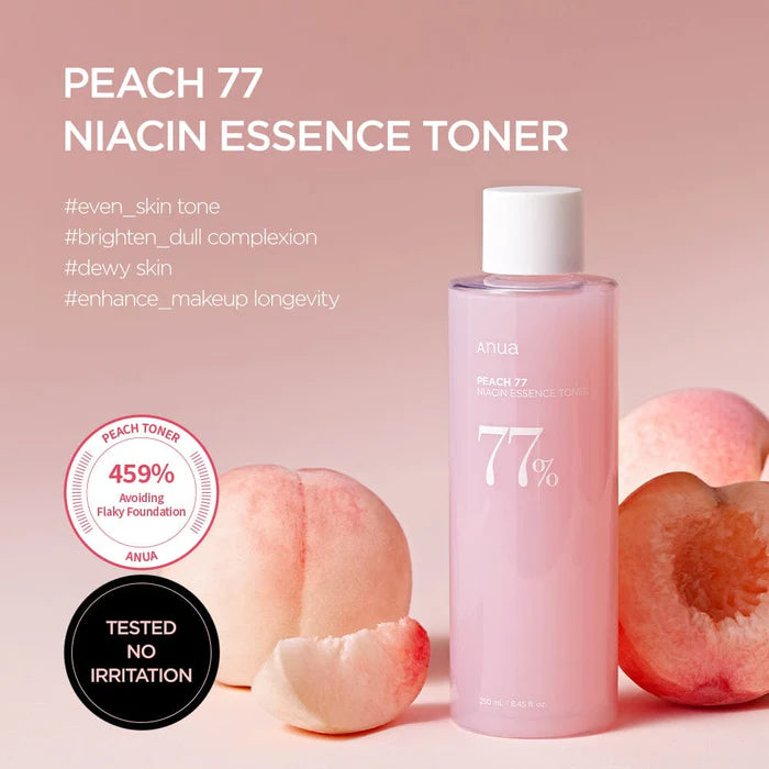 Anua Peach 77 Nacinamide Essence Toner