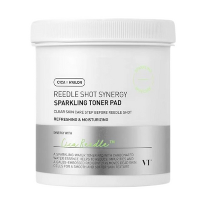 VT Reedle Shot Synergy Sparkling Toner Pad