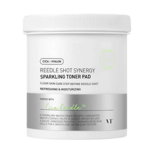 VT Reedle Shot Synergy Sparkling Toner Pad