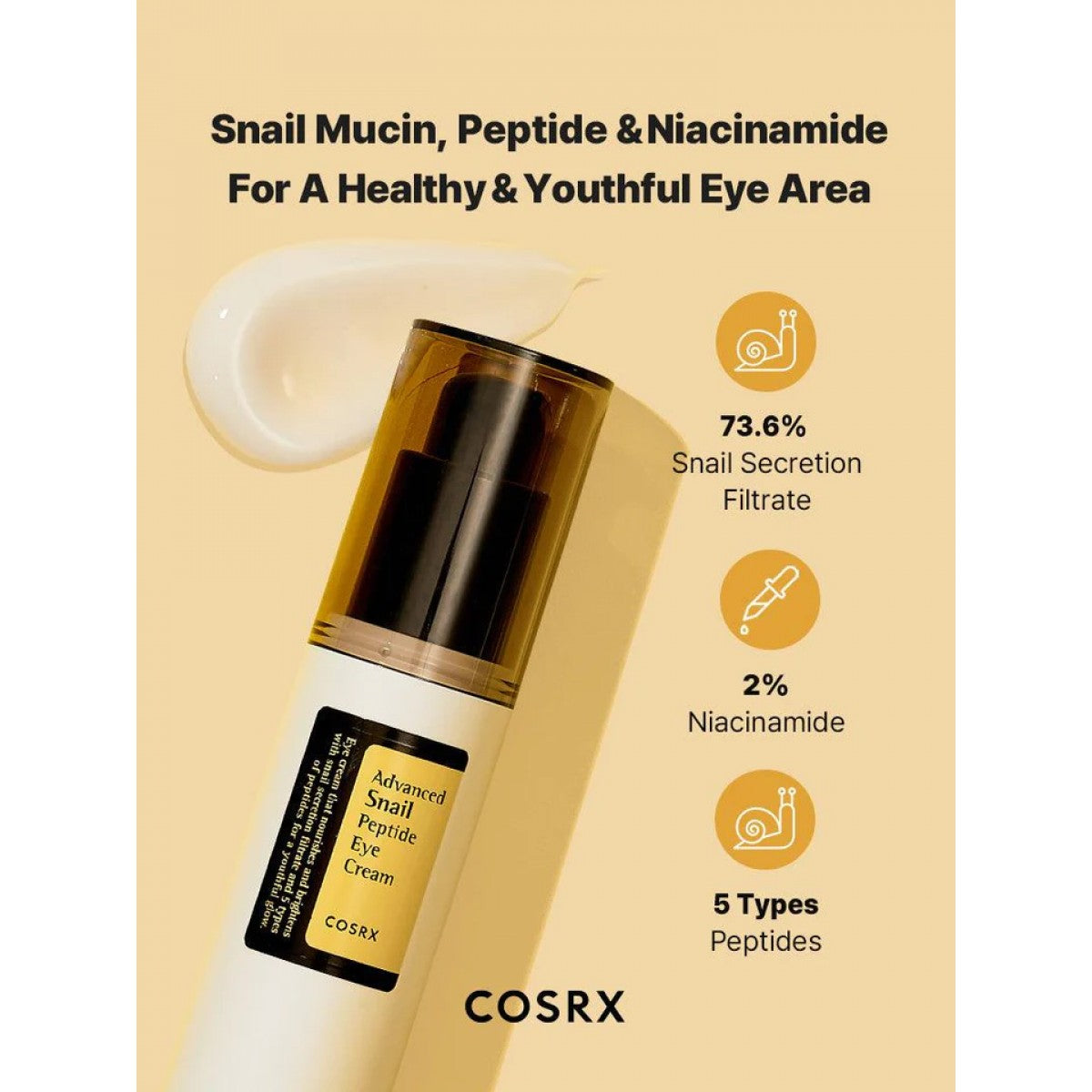 Cosrx Advance Snail Peptide Eye Cream