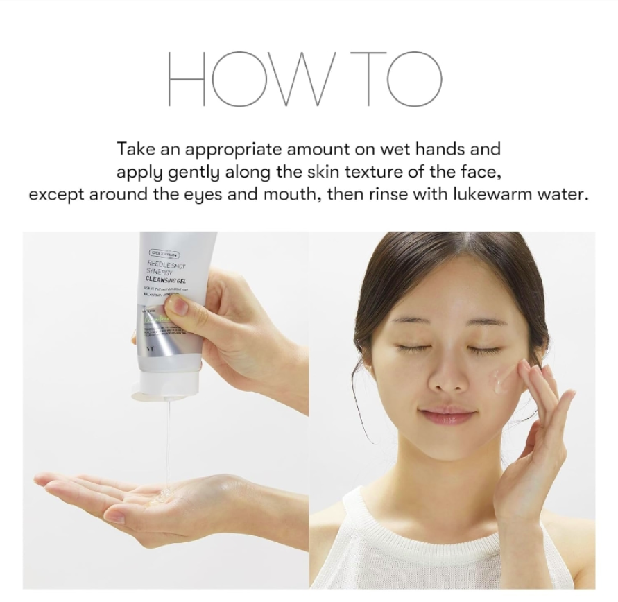 VT Reedle Shot Synergy Cleansing Gel