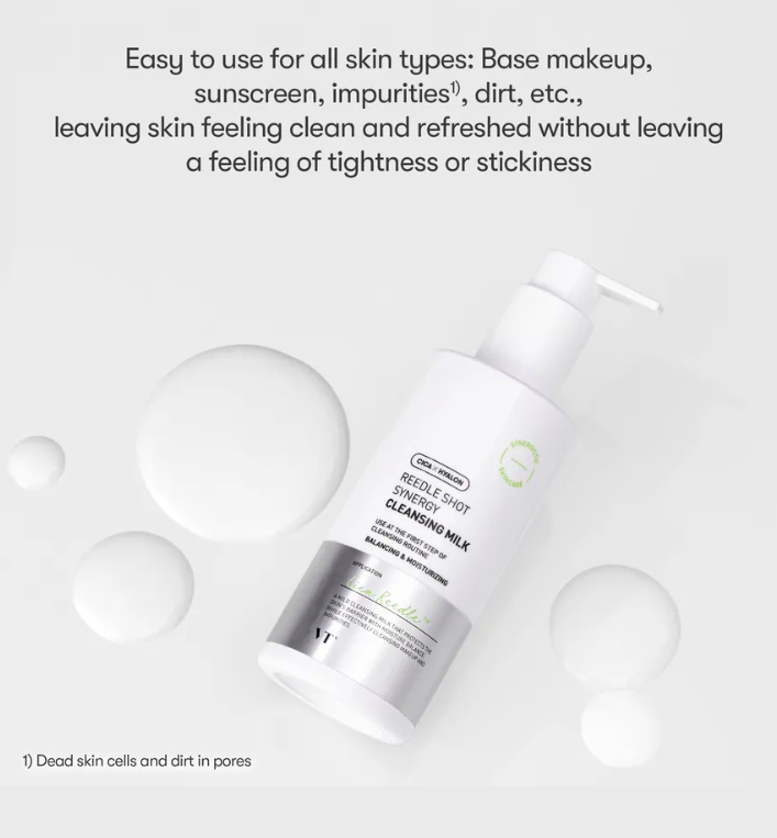 VT Reedle Shot Synergy Cleansing Milk