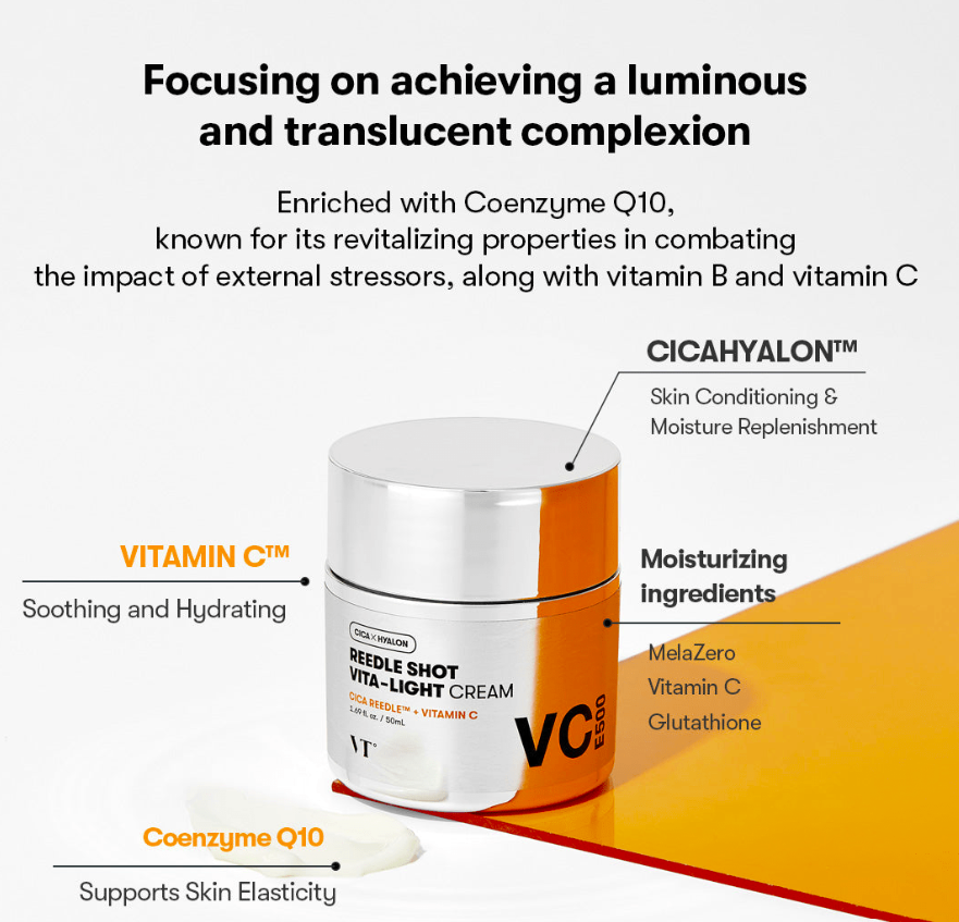 VT Reedle Shot Vita-Light Cream