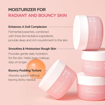 Anua Peach 77 Niacinamide Enriched Cream